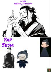 Geto_thestupid Announcement Meme Template