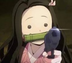 NEZUKO HAVE GUN Meme Template