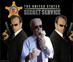 Secret Service & Biden Agents Smith Meme Template