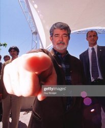 George Lucas pointing Meme Template