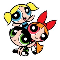 Blossom Bubbles and Buttercup PPG Meme Template