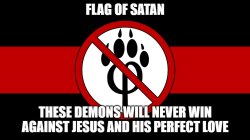anti-furry flag but its accurate Meme Template
