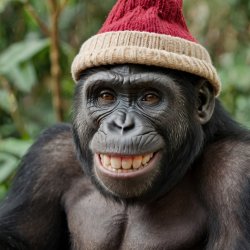 Smiling Ape Meme Template