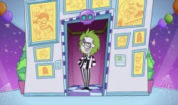 Beetlejuice from teen titans Meme Template