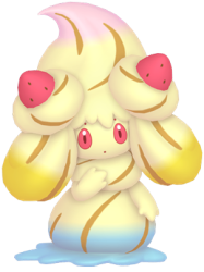 Alcremie (Rainbow Swirl Cream) Meme Template