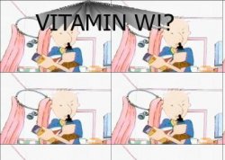 Vitamin w Meme Template