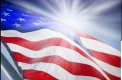 USA Flag Meme Template