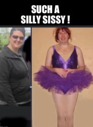 silly sissy im a tutu Meme Template