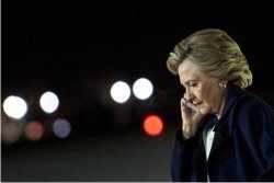 Hillary Clinton on phone Meme Template