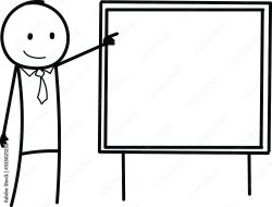 stick man explains Meme Template