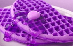 Purple Waffle Meme Template