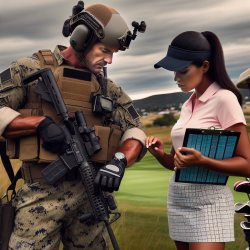 Navy SEAL Checks Tee Time Meme Template