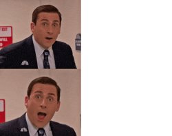 michael scott happy happier Meme Template