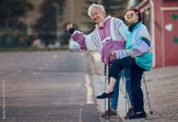 2 women hitchhiking Meme Template