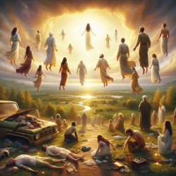 The rapture Meme Template