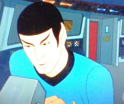 Spock at Viewer Meme Template