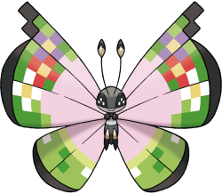 Vivillon (Fancy Pattern) Meme Template