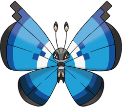 Vivillon (Marine Pattern) Meme Template