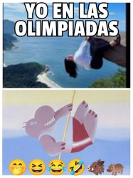 Yo en las Olimpiadas Meme Template