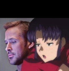 ryan and misato Meme Template