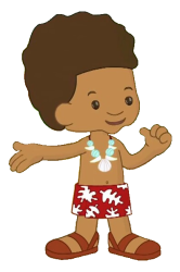 Riley's islander outfit Meme Template