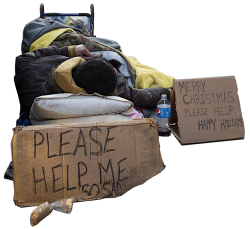 HOMELESS IN OHIO Meme Template