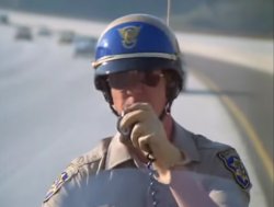 chp police officer Meme Template