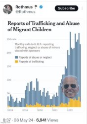 Migrant Sex Trafficking & Child Abuse Meme Template