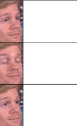 blinking guy vertical Meme Template