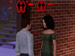 Sim Negative Relationship Meme Template