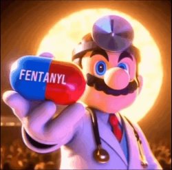 Dr Mario drug dealer Meme Template