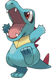Totodile Meme Template