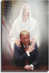 Jesus Trump Meme Template