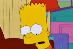 Bart Simpson Is Sad Meme Template