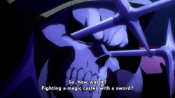 Ainz Ooal Gown vs Clementine Meme Template