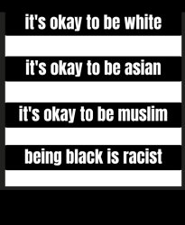 Only black pride is racist Meme Template