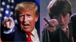 Trump Harry Potter Meme Template