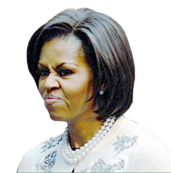 Michelle Obama STINKFACED Meme Template