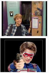 Henry danger Meme Template