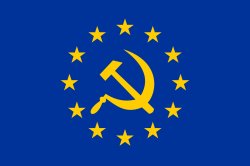 EUSSR flag Meme Template