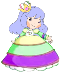 Princess Rainbow Cheesecake Meme Template