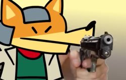 Fox threatens you with a gun Meme Template