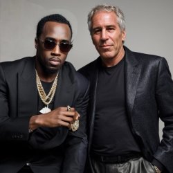 P diddy Epstein Meme Template