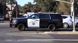 chp police car responding Meme Template