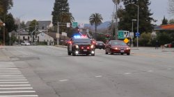 chp police car responding Meme Template