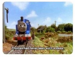 thomas the tank engine Meme Template