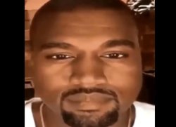 kanye staring Meme Template