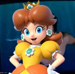 princess daisy Meme Template