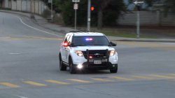 chp police car responding Meme Template