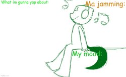 Leaf's ES announcement template Meme Template